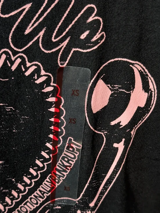 Call Me When You Break Up Graphic Tee - Black & Pink Xs Nwt Selena Gomez - Picture 3 of 4